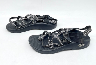Chaco Womens ZX/2 Classic Strappy Activewear Sandal Size 7 - Black White