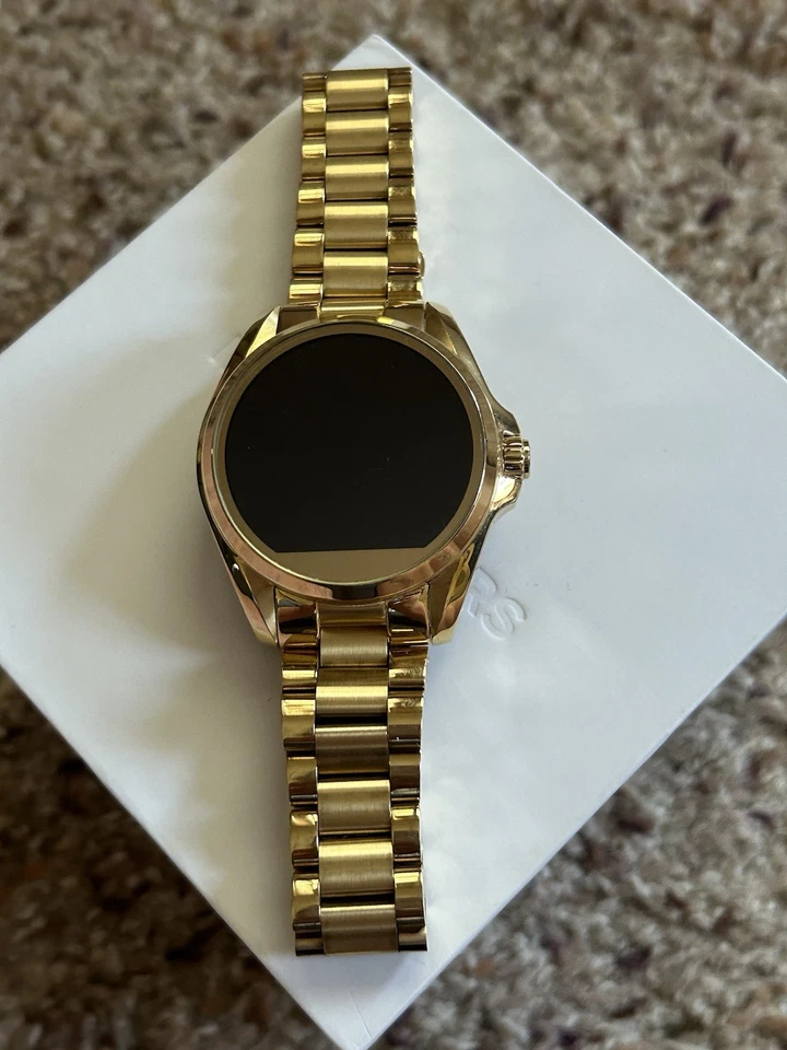 Michael Kors Bradshaw Smartwatch Rose Gold Access MKT5004 DW2C USED TESTED NICE! - Image 2 of 4