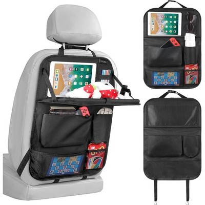 Auto Rückenlehnenschutz, Autositz Organizer, Rücksitz Organizer mit Tablet/Te...