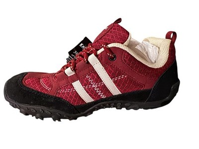 Knixmax AM033 Lightweight Trail Hiking Women's Shoes Sz 7.5 Red