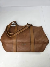 Darcy Marks London Bag Brown Tote Purse Handbag Leather Brown Travel Designer