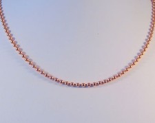 #3 (2.4mm) SOLID COPPER Ball Chain Bracelets ...