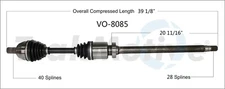 SurTrack VO-8085 CV Axle Shaft