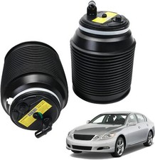 2PCS Rear Air Suspension Spring Bags, Right and Left Rear Air Shock Absorbers