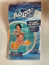 H2O GO Inflatable swim armbands-NEW-AGES 3-6 YEARS