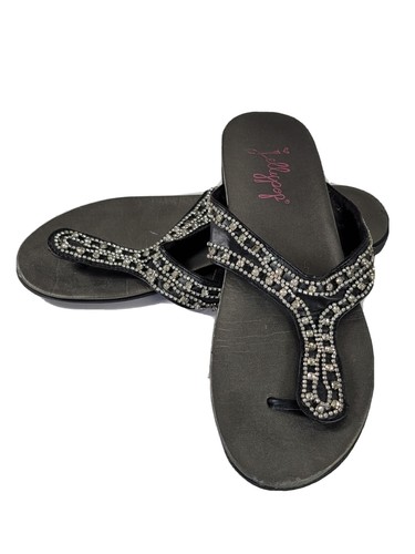 Size 8.5 dressy women's flip flops 