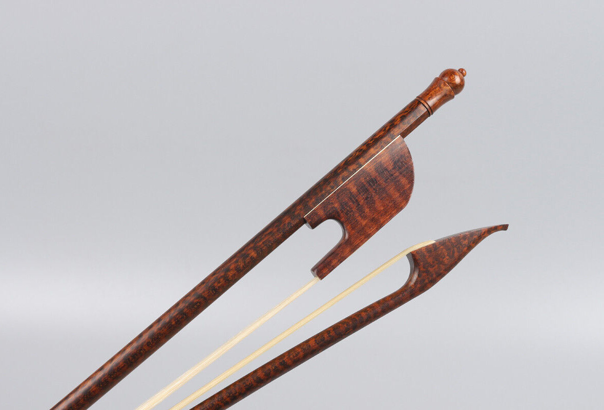 New Cello Bow Snake Wood  Baroque Style Good Balance Snake wood Frog Horsehair