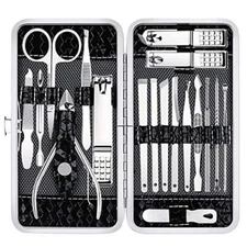 Nail Clippers Set Fingernail and Toenail Clipper Cutters, Manicure Pedicure Kit 