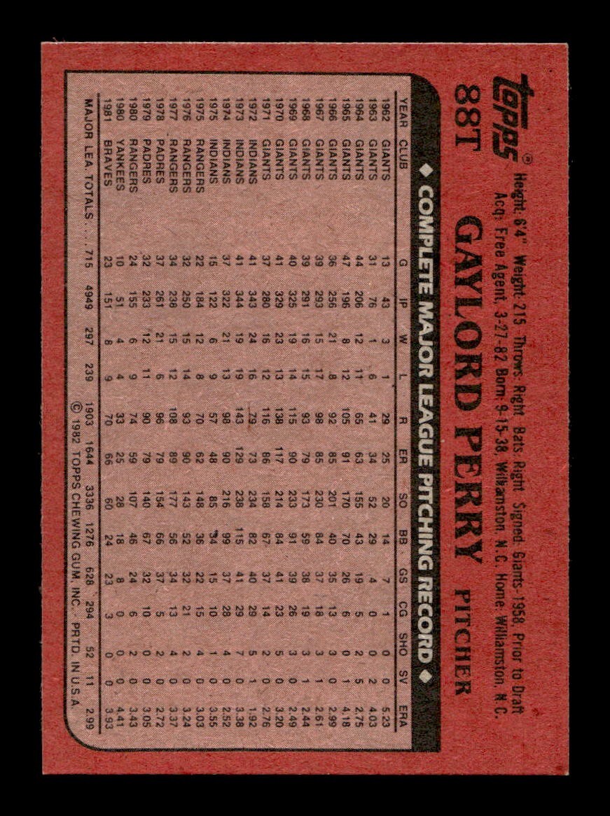 1982 Topps Traded 1-132 EX-MT/NM Pick From List All PICTURED - Picture 467 of 501