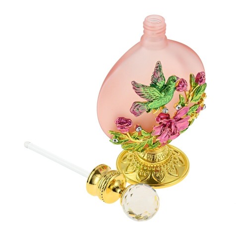 30ml Bird Flower Perfume Bottle Empty Refillable Travel Essential Oil Container - Picture 6 of 13