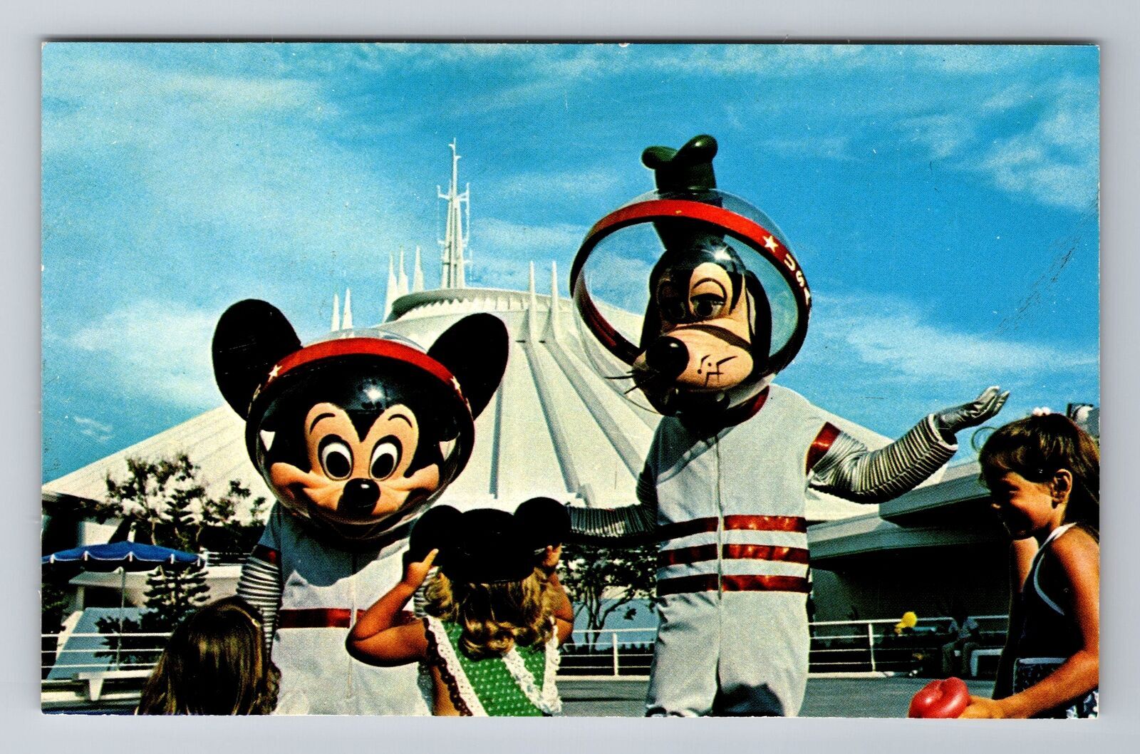 Vintage Orlando FL Walt Disney World Welcome To The Future Postcard