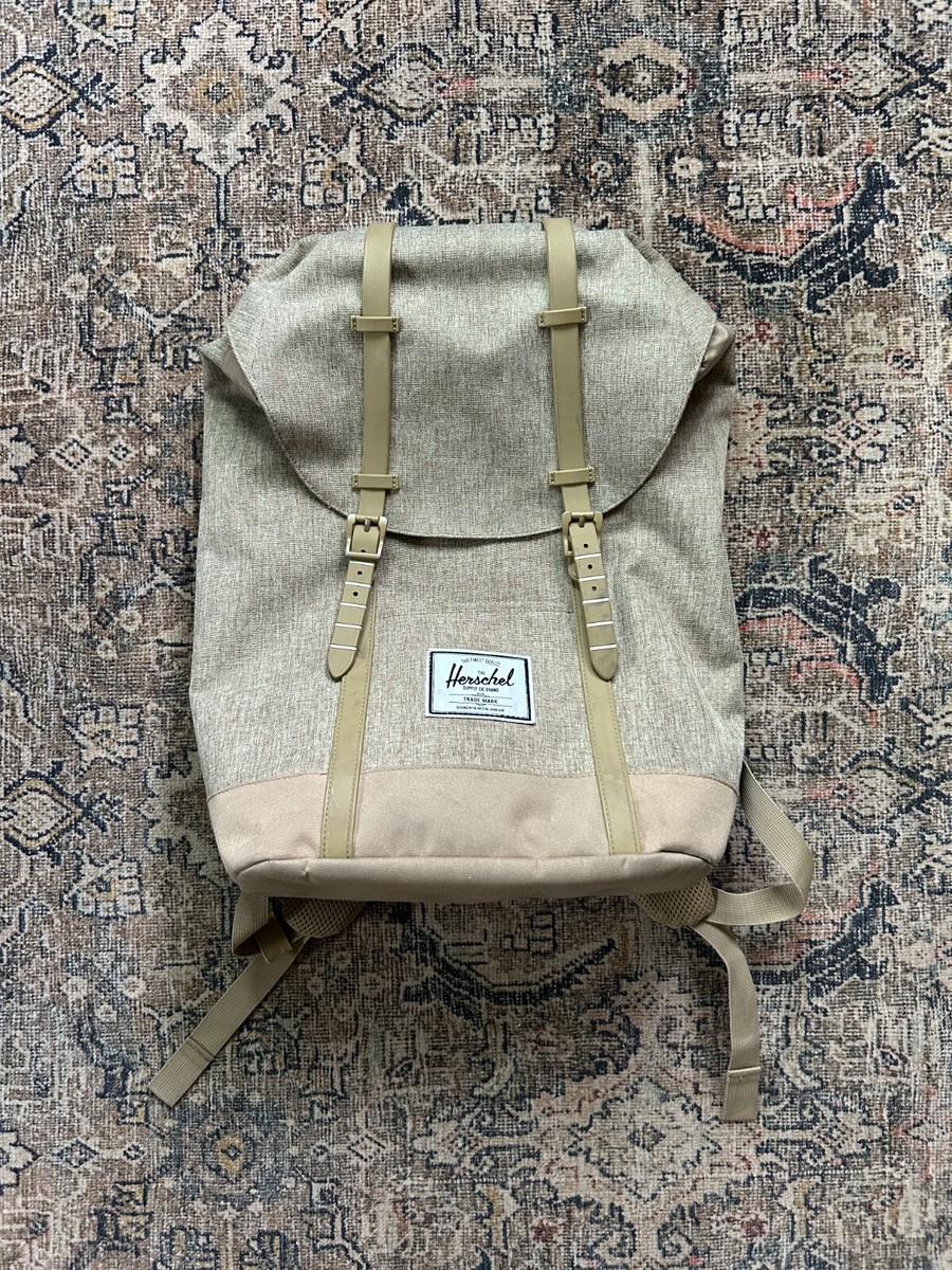 Herschel Beige and Blue Retreat Backpack - gently used Retreat Backpack Small 14.5L | Herschel Supply Co main image 4