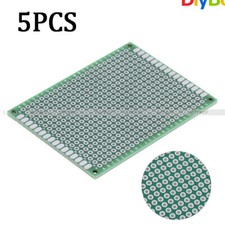 5x Double-side Tinned Prototype PCB Circuit Board Universal Breadboard DIY 5x7cm