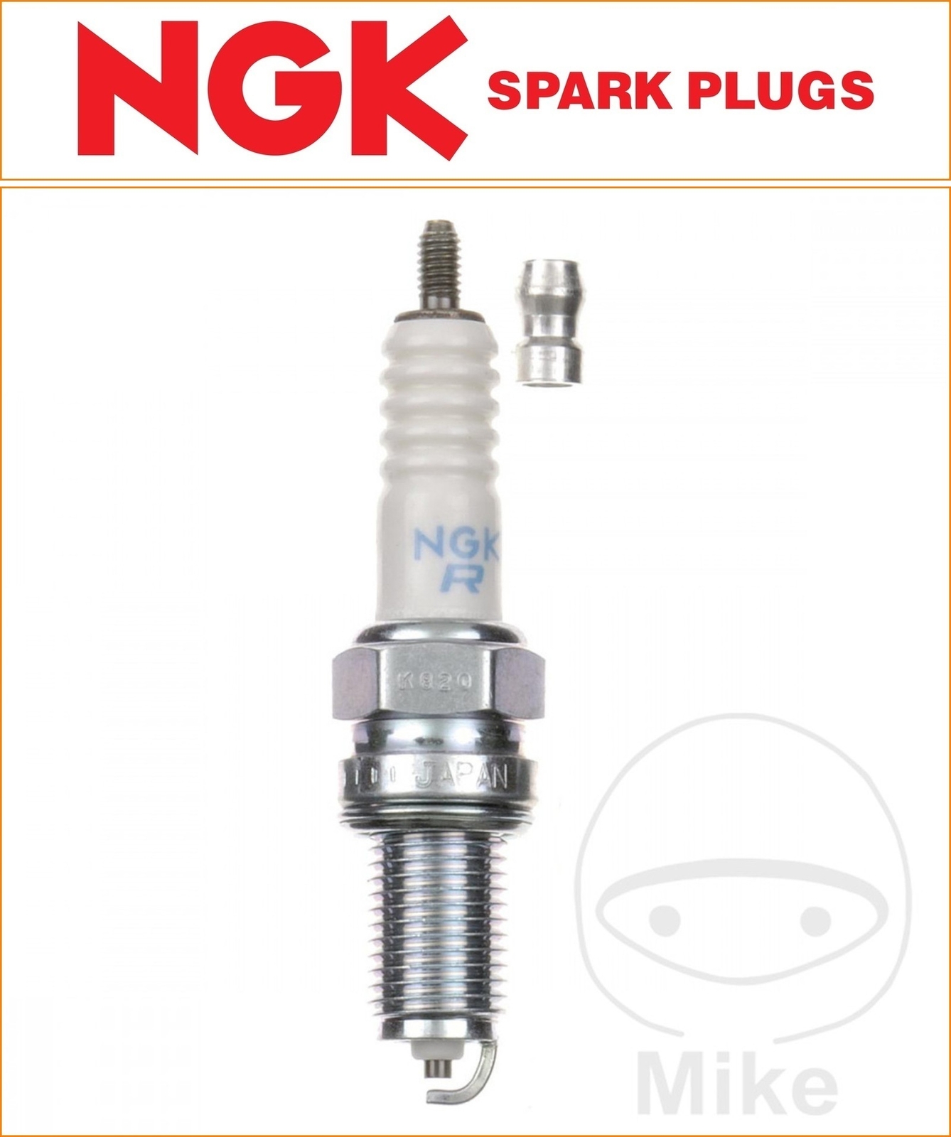 Harley-Davidson Sportster 883 XL883R 2002-2003 Only 1 NGK Spark Plug [DCPR7E]