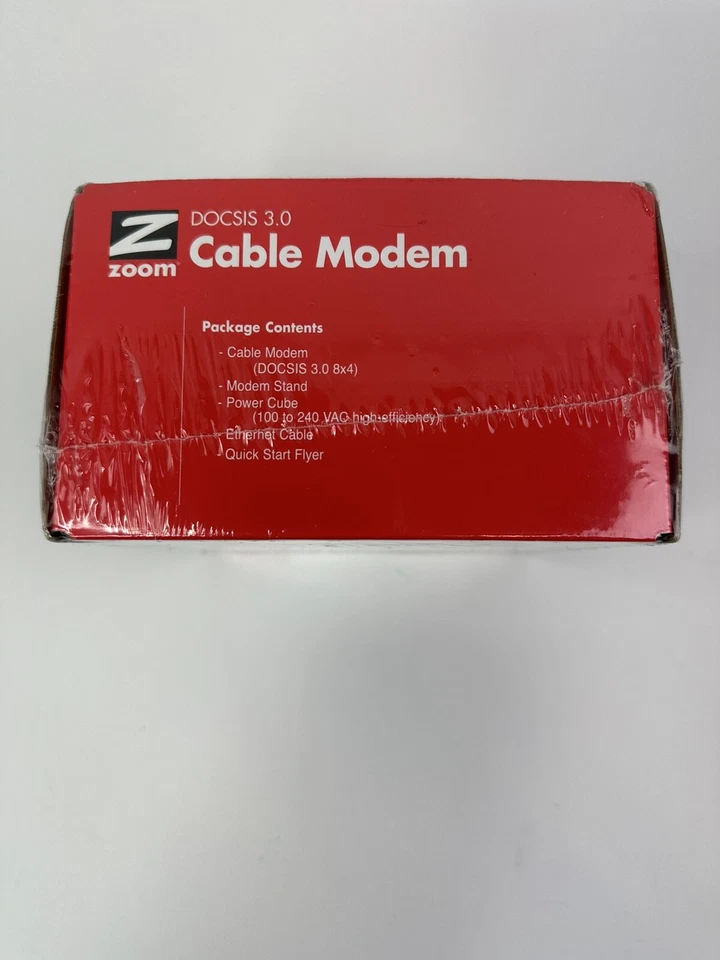 Zoom DOCSIS 343 Mbps 3.0 Cable Modem Model 5341 NEW/Sealed - Image 2 of 4