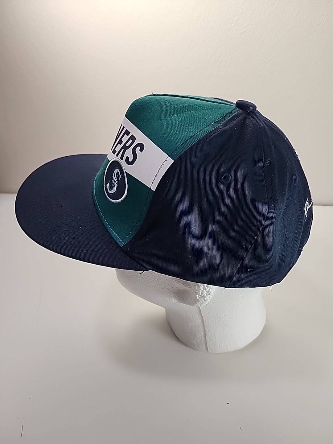 Mariners Melonwear Baseball Flat Brim Trucker Hat… - image 4