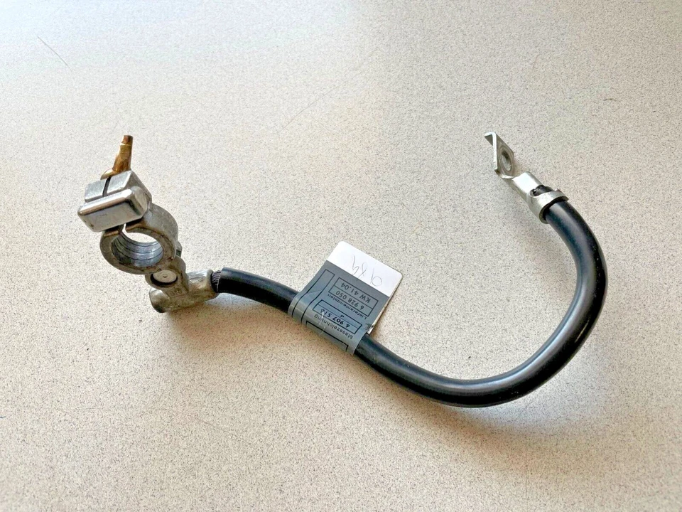 2000-2004 BMW 745i 750i E65 ~ BATTERY CABLE NEGATIVE ~ 61126928050 - Image 2 of 3