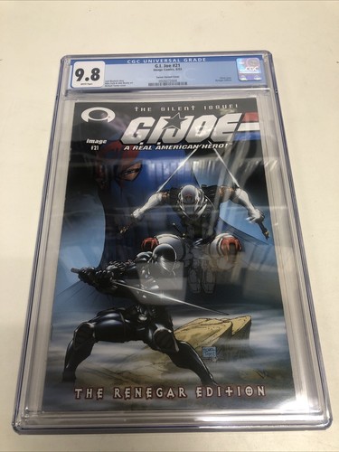 GI Joe A Real American Hero (2003) # 21 (CGC 9.8) Image Comics • Josh Blaylock