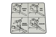 David Brown Decal Hydraulic linkage settings, 880 & 990/5/6 (961948)