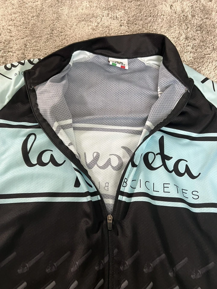 GSG Cycling Jersey Men's Italy Short Sleeve Shirt, size M, La Xaveta, Calafell - Image 2 of 4