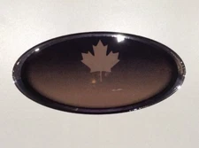CROSSROADS MAPLE LEAF RV CAMPERTRAILER LOGO DECAL BADGE 9x4 '13 RUSHMORE CANADA