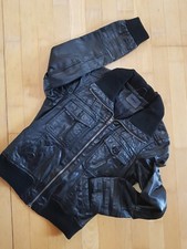 Only Lederjacke Gr. M Schwarz Echt Leder