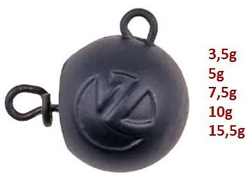 Zeck BA Tungsten Rushka Gewicht 3,5 5 7,5 10 12,5g Barsch-Alarm Johannes Dietel