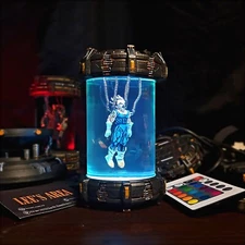 Vegeta Super Saiyan Resin Lamp, LED Anime Night Light, Premium Handcrafted