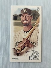 2019 Topps Allen & Ginter Mini AG BACK #259 David Dahl
