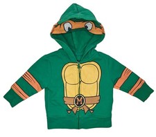 Teenage Mutant Ninja Turtles Sweatshirt Toddler Boy's Sz 12-18 Months Hooded T-2
