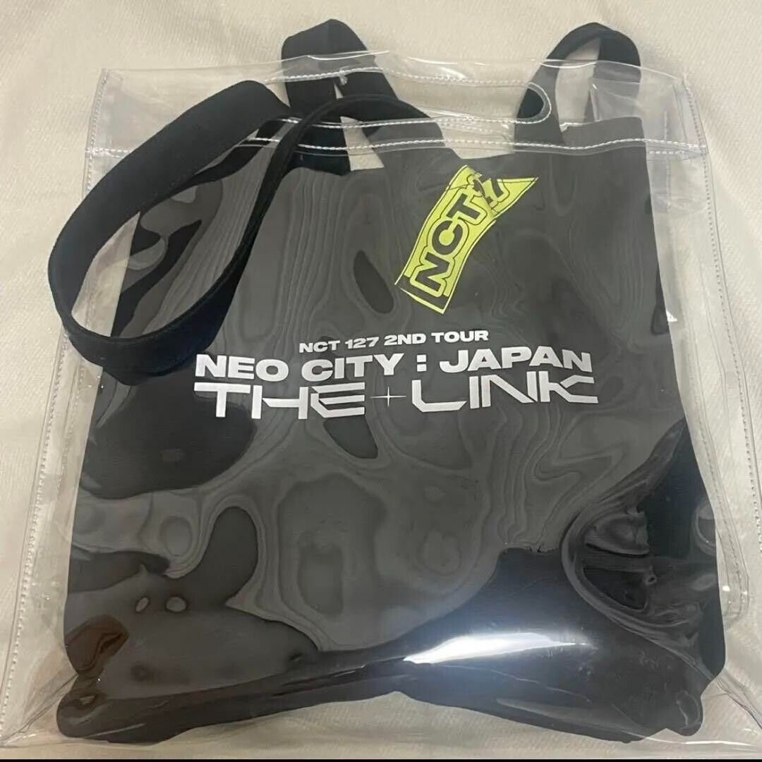 NCT 127 Tote bag with plastic bag 2ND TOUR NEO CITY JAPAN THE LINK Official  kpop