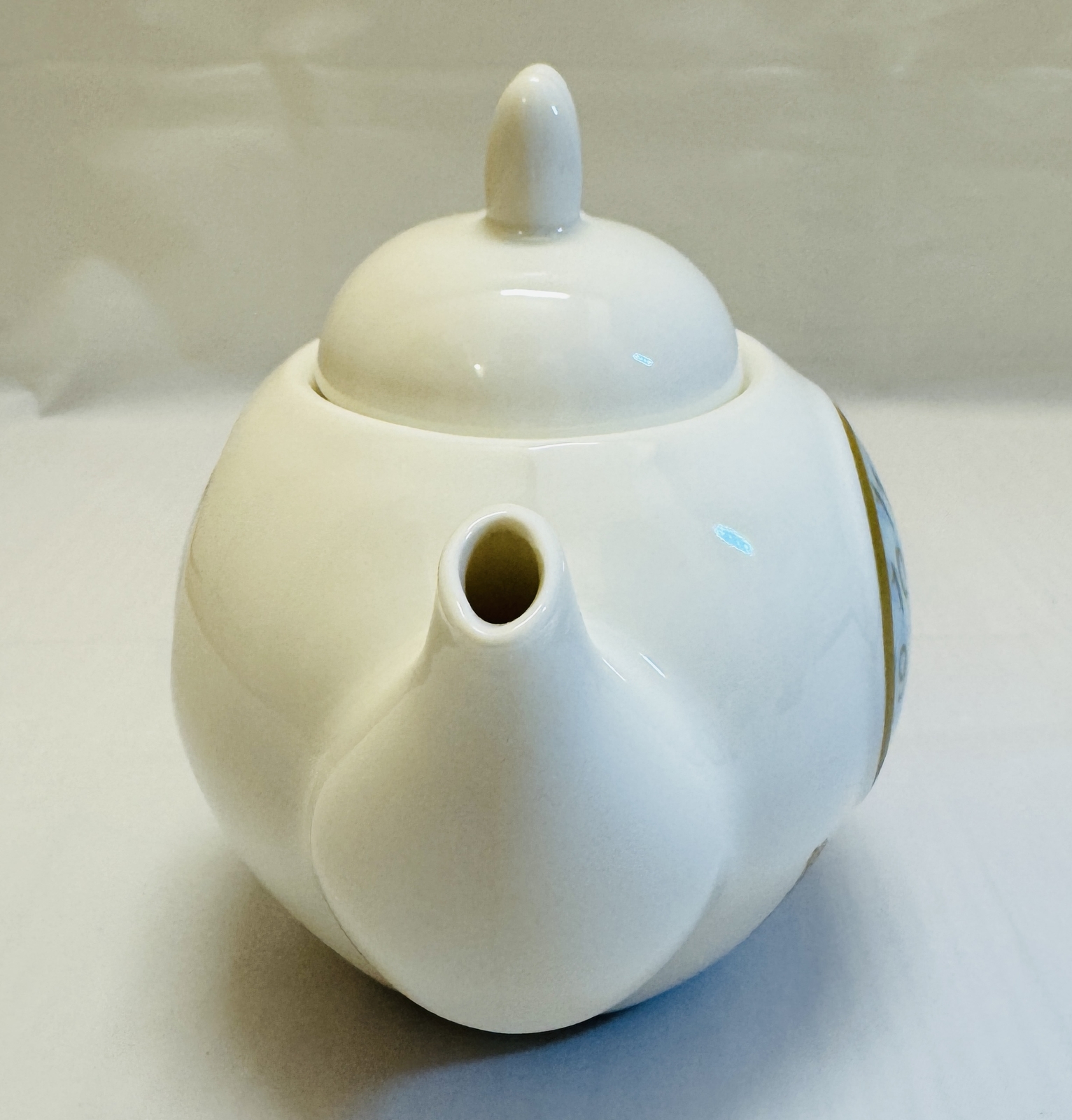 Disney White Rabbit Tea Pot Alice in Wonderland Ceramic Japan Rare | eBay