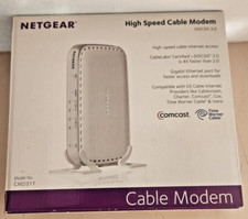 Netgear Internet Modem High Speed Cable Modem DOCSIS 3.0 CMD31T-100NAS Comcast