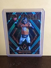 2022 Phoenix Football Peyton Manning Fire Forged Teal SP  Broncos /150 Nice