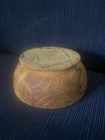 Small Handcrafted Spalted Maple Bowl - Signed By Artist S. Auger 1992-4 3/4” Dia — photo 6