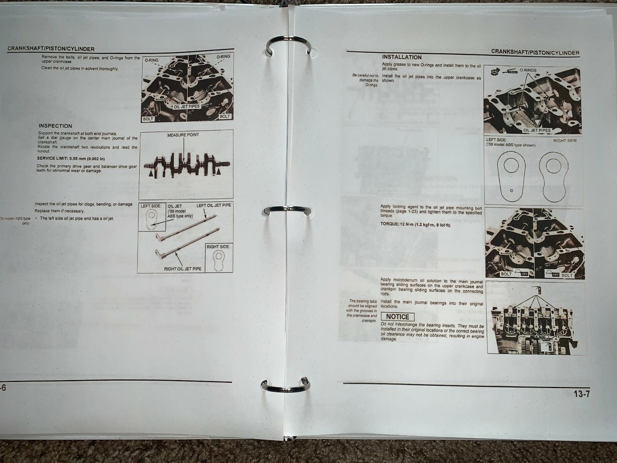 1999-2003 Honda CBR1100XX Super Blackbird service workshop manual