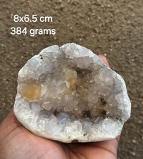 Yellow fluorite balls on quartz matrix base # 384