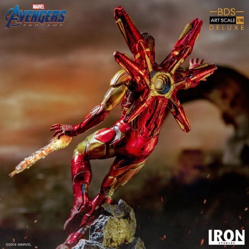 IRON STUDIOS Iron Man Mark LXXXV Deluxe 1/10 Collectible Figure New In Stock - Picture 8 of 12
