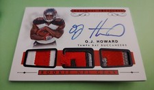 2017 O.J. Howard National Treasures NFL Gear RPA RC Triple Patch AUTO (17/25) 🔥
