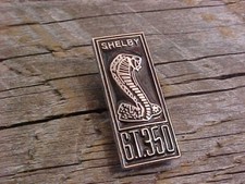 FORD SHELBY GT350 HAT LAPEL PIN FORD LICENSED VINTAGE HI-QUALITY PIN DISCONTINED