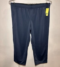 Men's Big & Tall Lightweight Training Sweatpants - All in Motion Navy Blue 3XLT