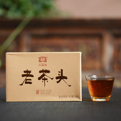 2021 Yunnan Dayi Lao Cha Tou Old Tea Nubs Pu erh Brick Ripe Puer Tea 250g 2101