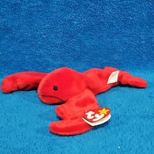 TY Beanie Baby - PINCHERS the Lobster 8.5 inch - MWMTs Stuffed Animal Toy