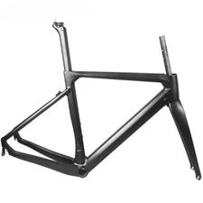 700*28C Carbon Fiber Bicycle Frame Seatpost V Brake QR Road Bike Frameset BB386