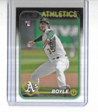 2024 Topps Series 2 #443 Joe Boyle Oakland Athletics Rookie Card