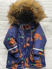 Mini Rodini Kids K2 Wild Duck Padded Parka Jacket Size 92/98 2-3yrs