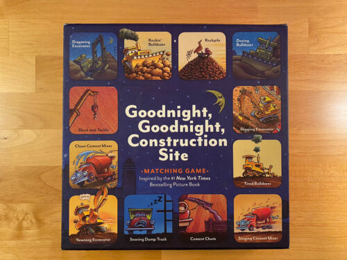 Goodnight, Goodnight, Construction Site Matching Game (Mint Condition) - Picture 1 of 8