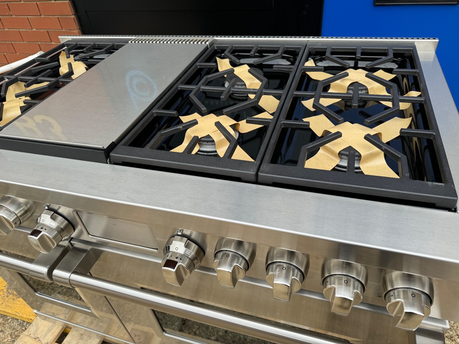 Ex Display UNUSED Wolf Range Cooker 48 inch Oven ICBDF486G Appliance eBay