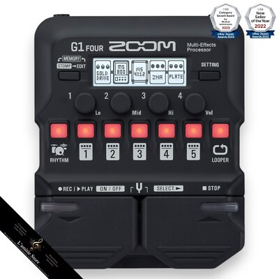 全商品オープニング価格！ ZOOM Cabinet Effects Compact Multi-Effector Guitar FOUR G1 ギター