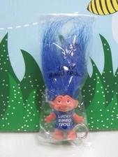 LUCKY BINGO KEYCHAIN / KEY CHAIN - 2" DAM Norfin Troll Doll - NEW IN BAG